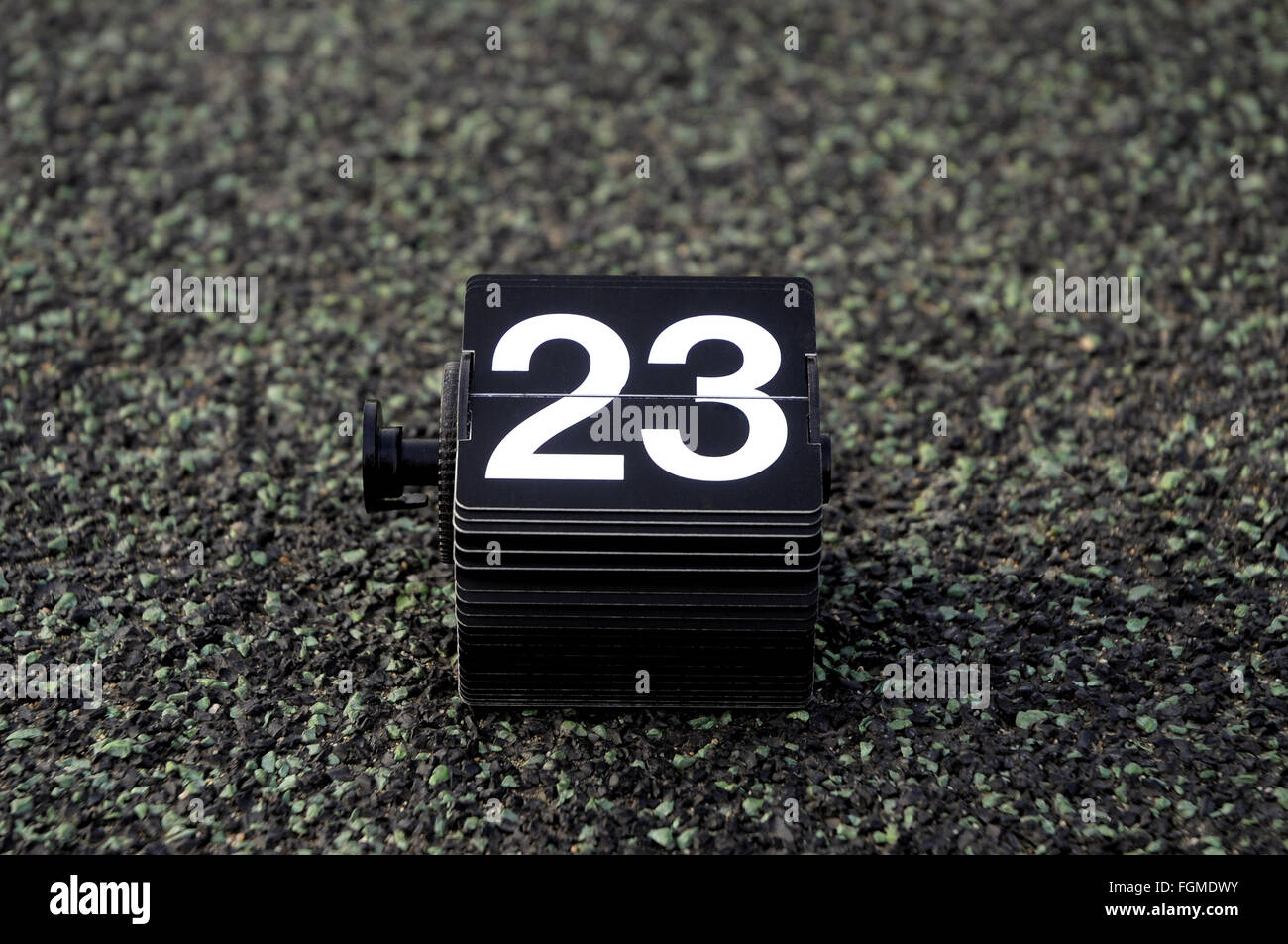 Number Twenty Three 23 Vintage Calendar Numbers Birthday Stock Photo Alamy