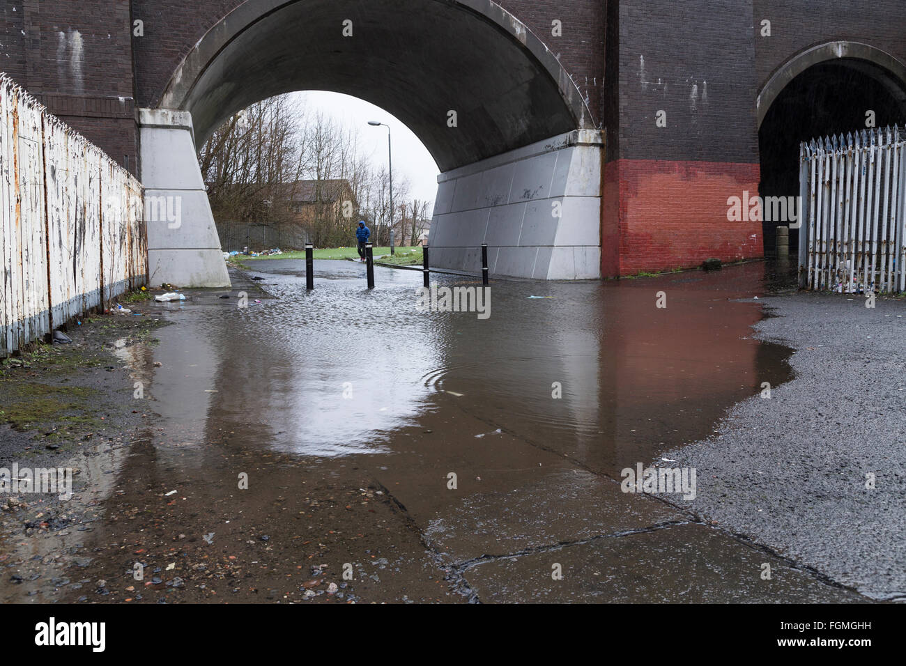 weather condition in Paisley, 26/01/2016 Stock Photo Alamy