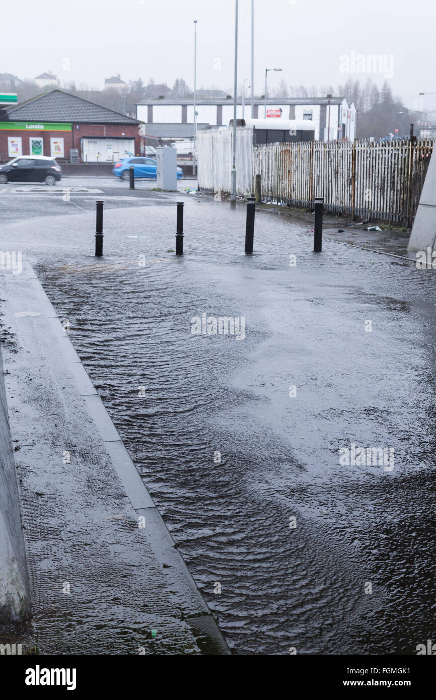 weather condition in Paisley, 26/01/2016 Stock Photo Alamy