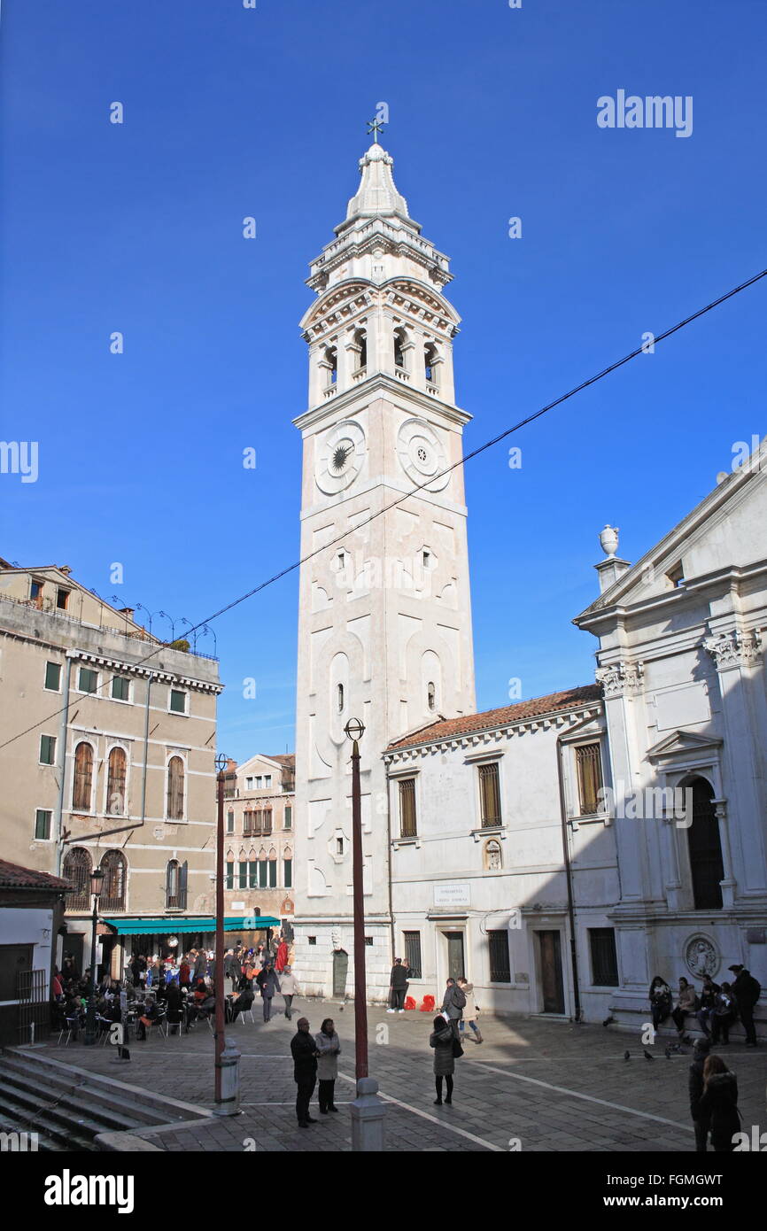 Chiesa di Santa Maria Formosa, Campo Santa Maria Formosa, Castello, Venice, Veneto, Italy, Adriatic Sea, Europe Stock Photo