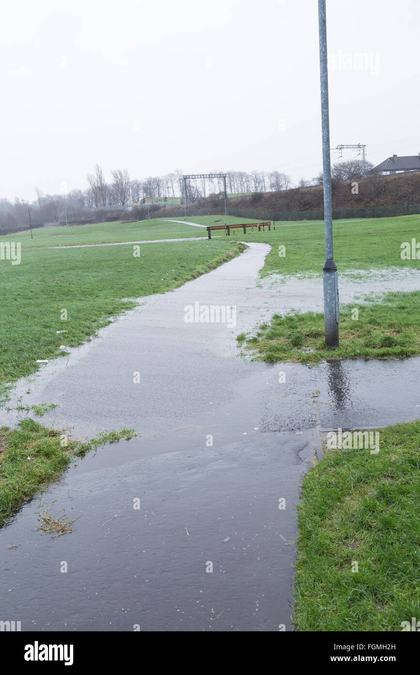 weather condition in Paisley, 26/01/2016 Stock Photo Alamy