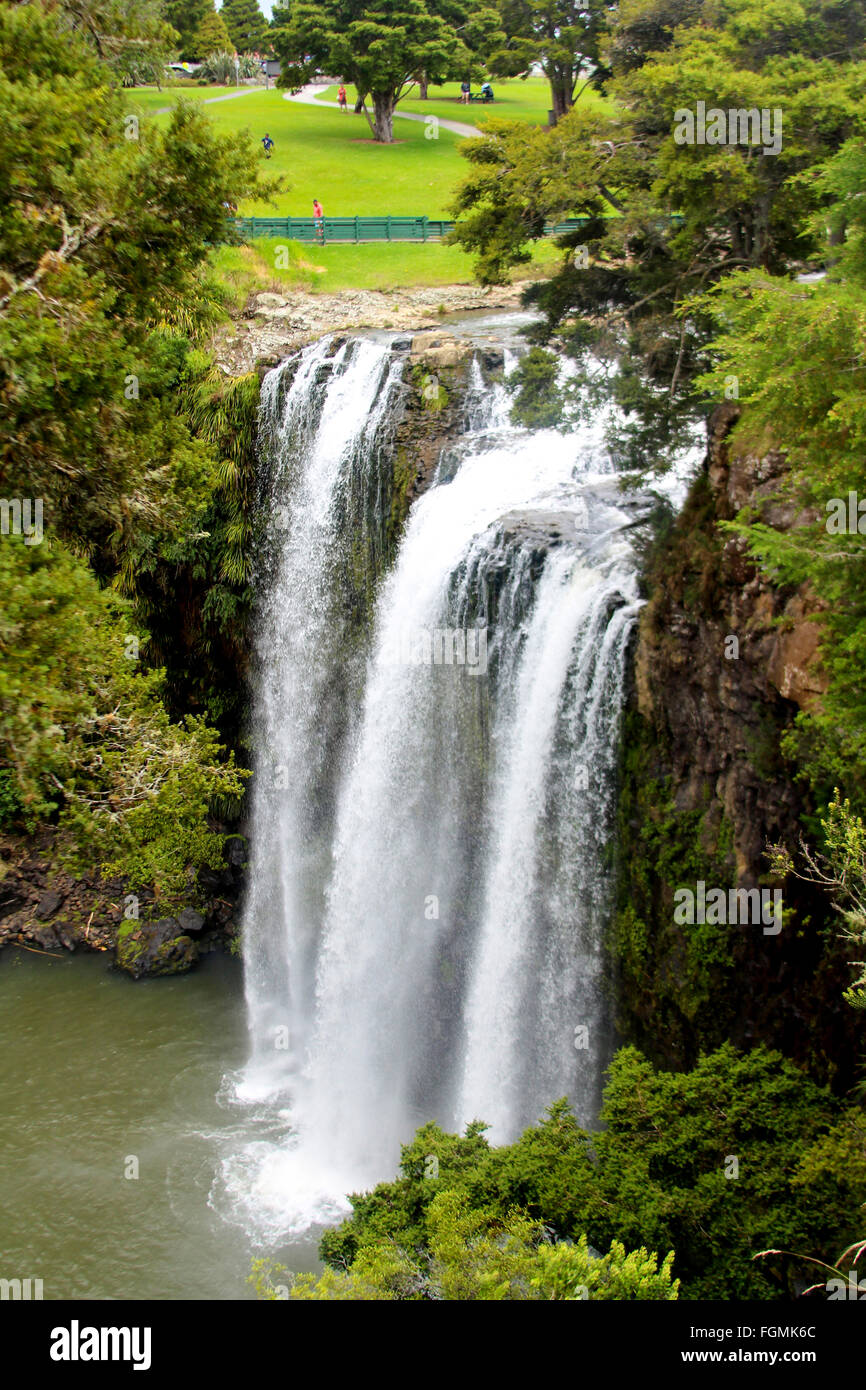 Northland Waterfall New Zealand Stock Photo