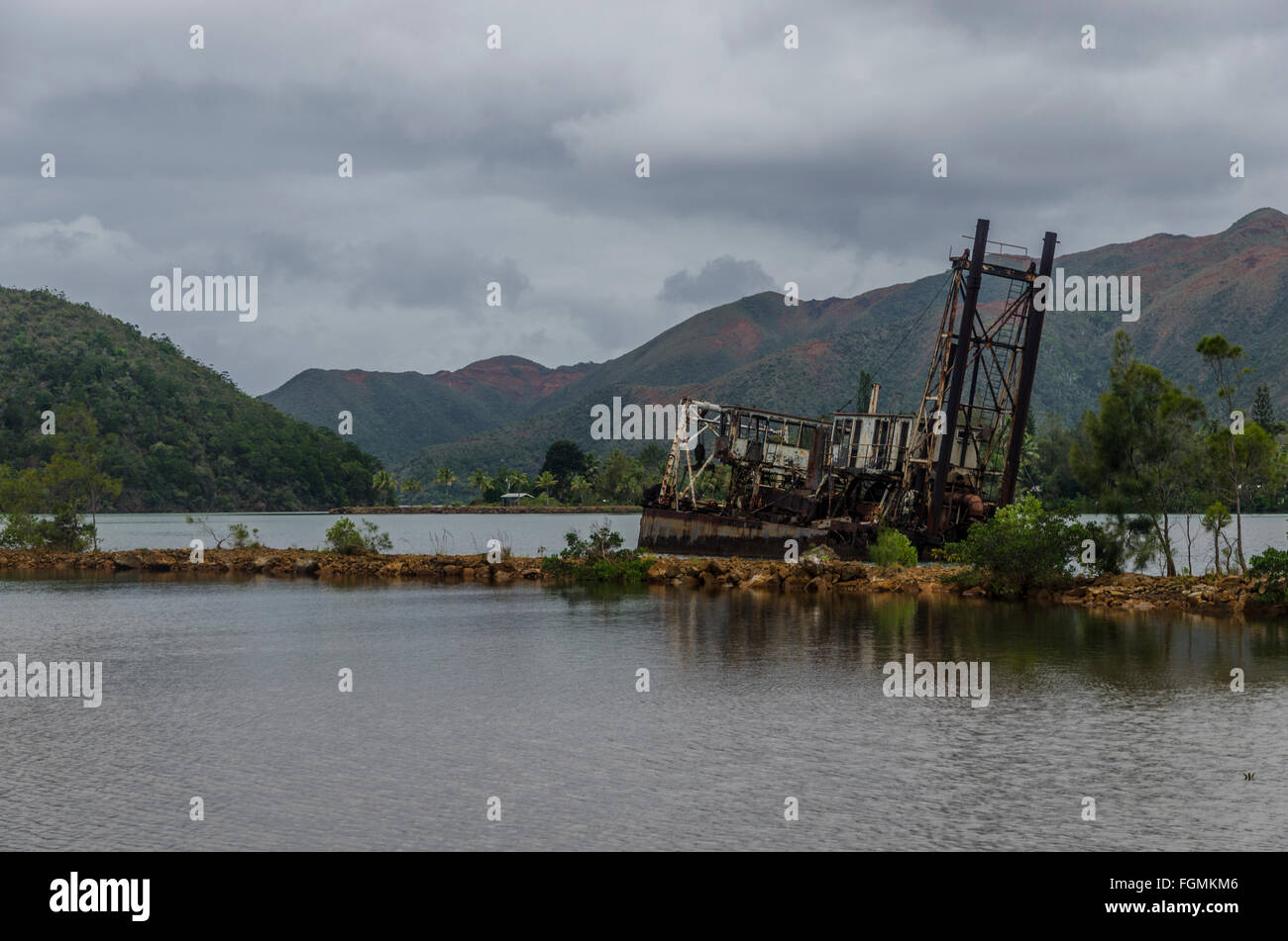 old ship Stock Photo