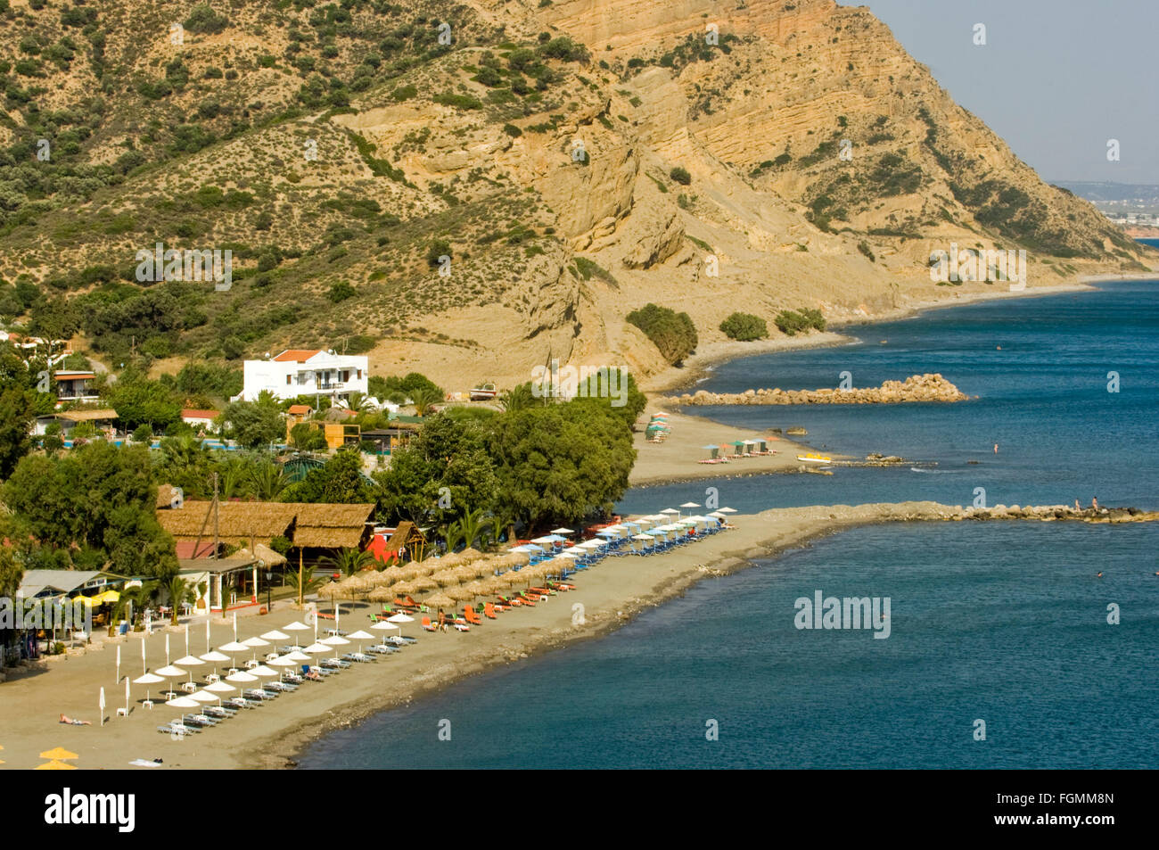 Griechenland, Kreta, Strand bei Agia Galini Stock Photo