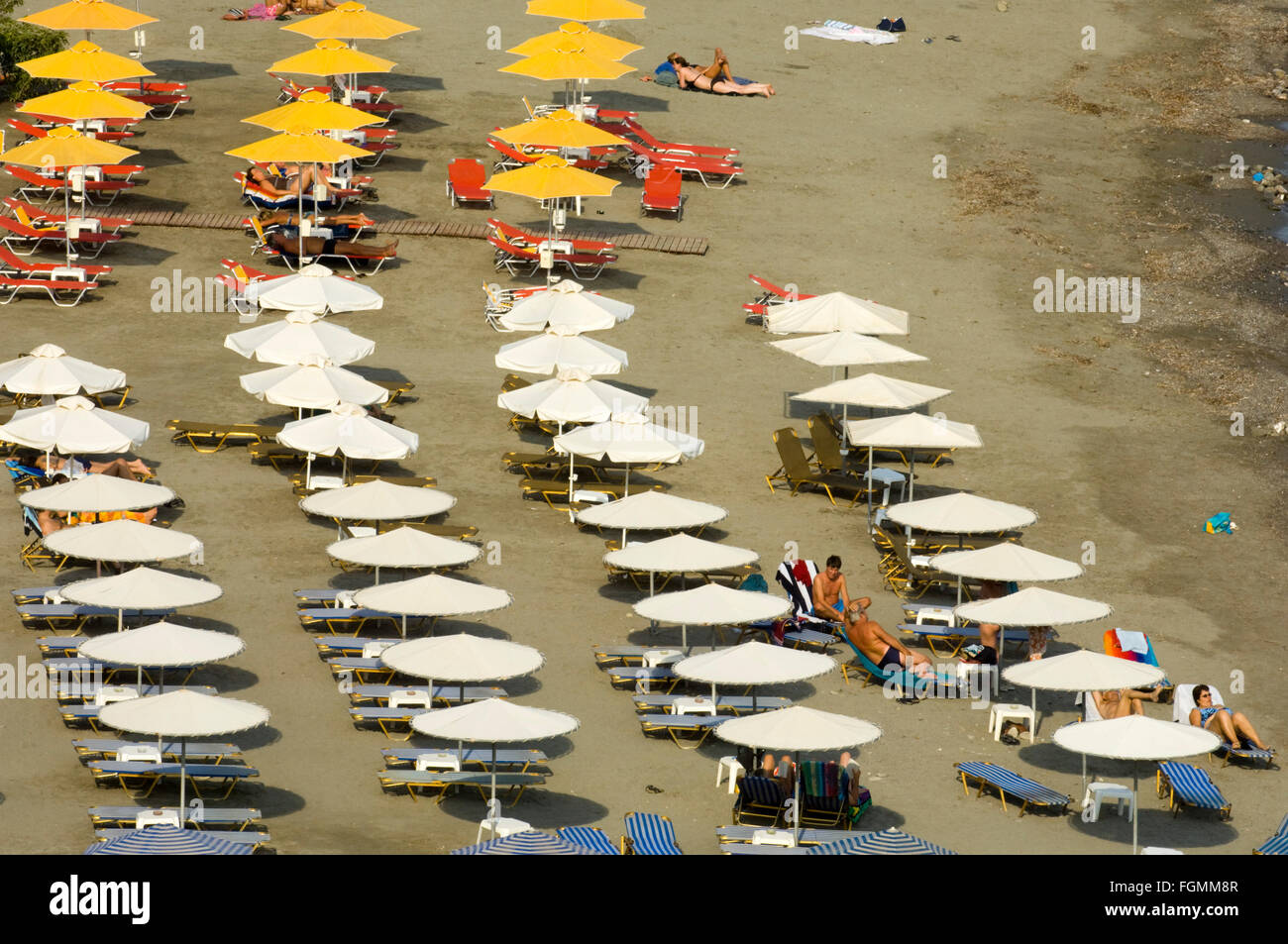 Griechenland, Kreta, Strand bei Agia Galini Stock Photo