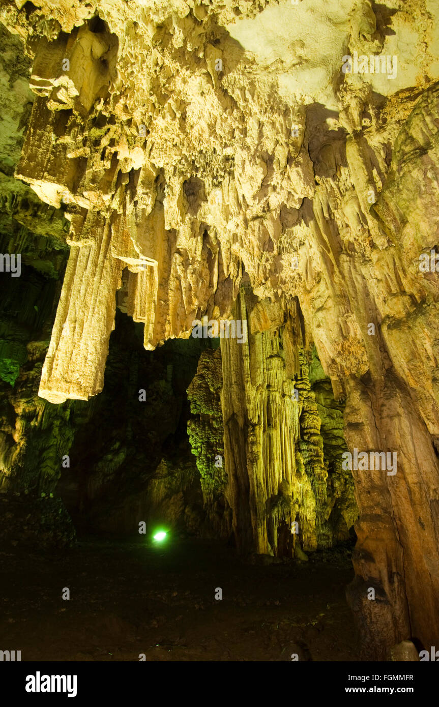 Griechenland, Kreta, Melidoni-Höhle bei Bali an der Nordwestküste Stock Photo