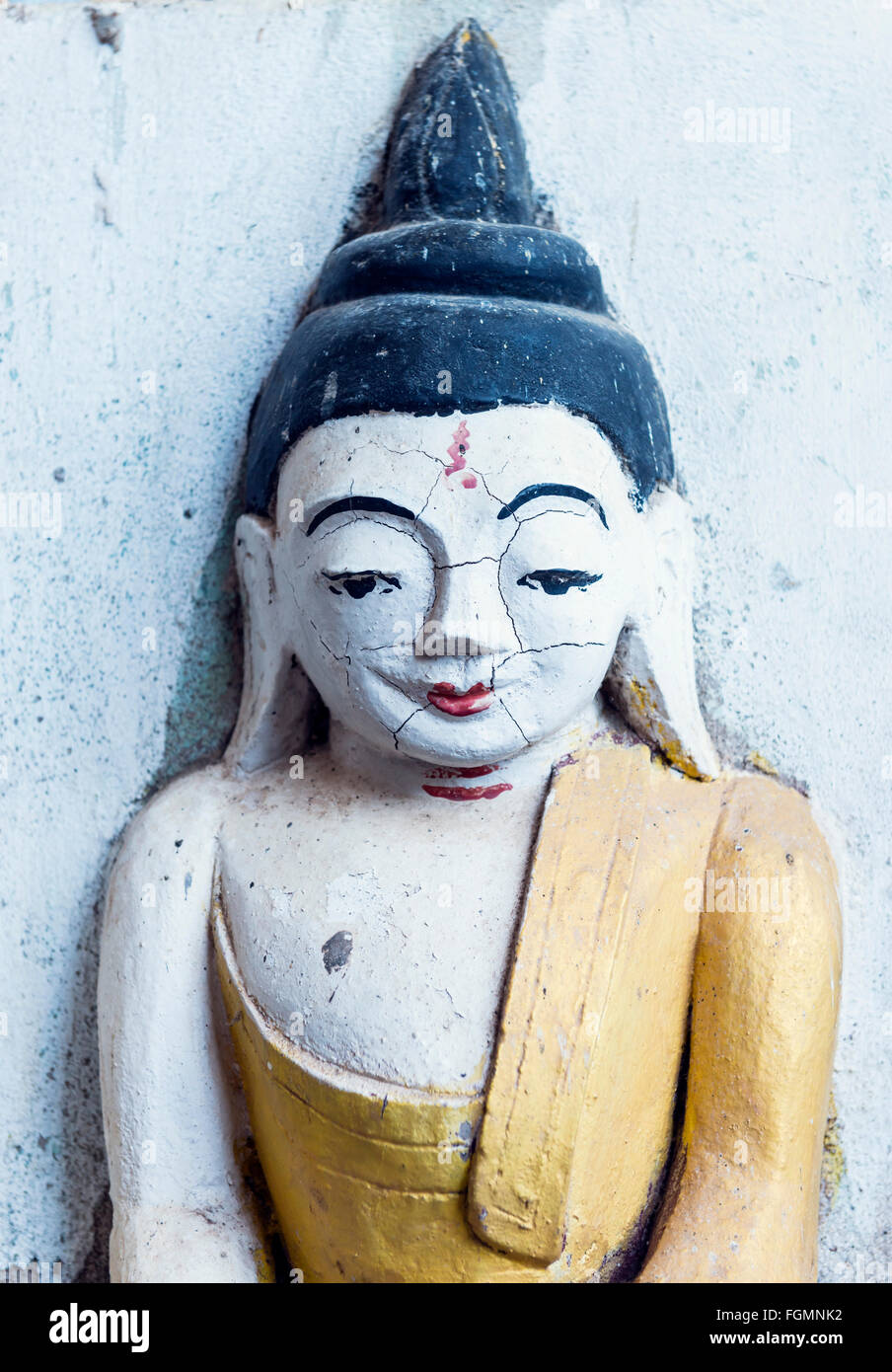 Buddha statue, Burma Stock Photo Alamy