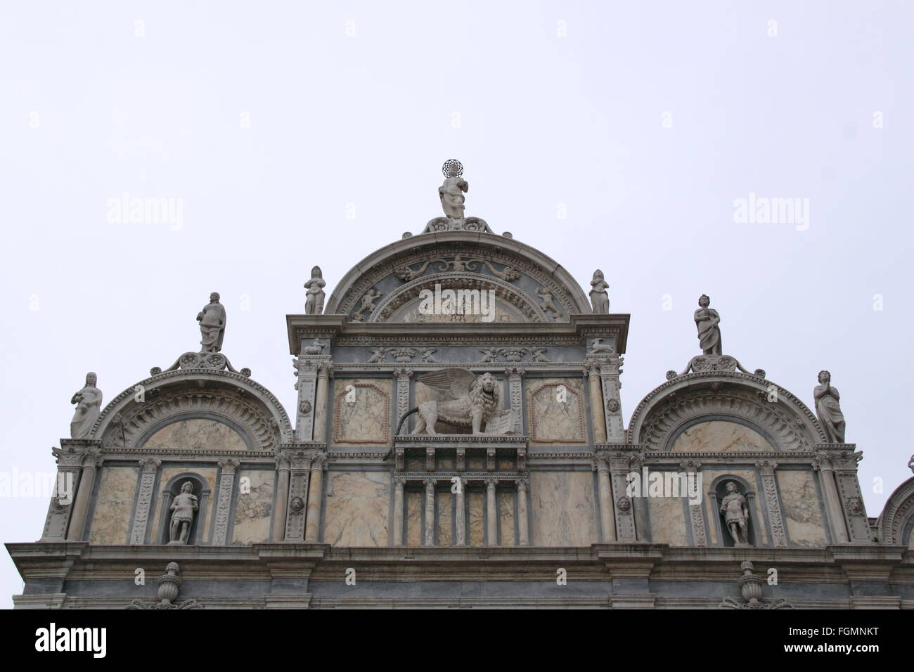 Scuola Grande di San Marco (Ospedale Civile Santi Giovanni e Paolo), Castello, Venice, Veneto, Italy, Adriatic Sea, Europe Stock Photo