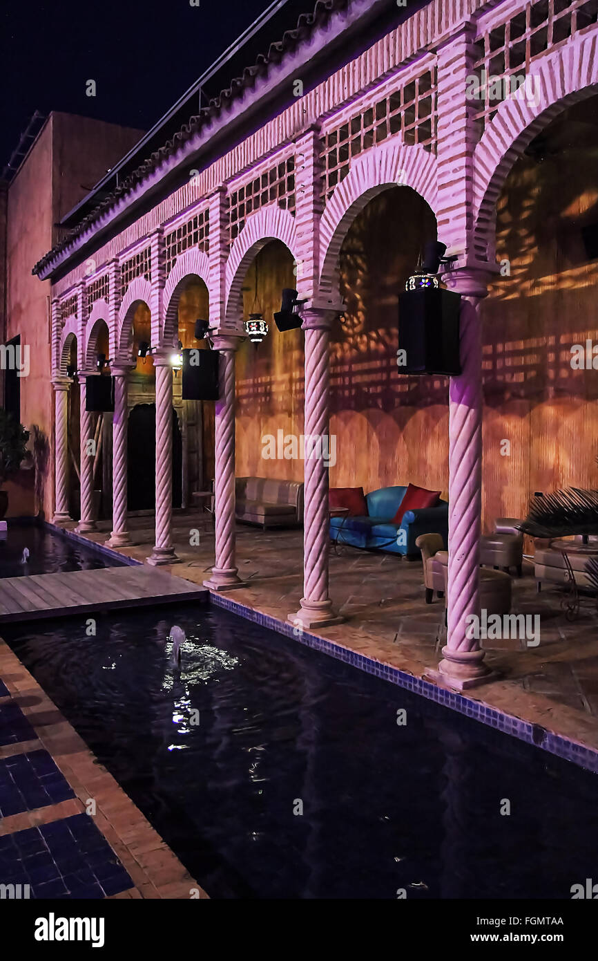 decorative pillars Stock Photo