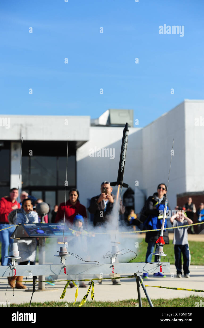 USA Model Rocketry club meets at the NASA Goddard Space Flight Center
