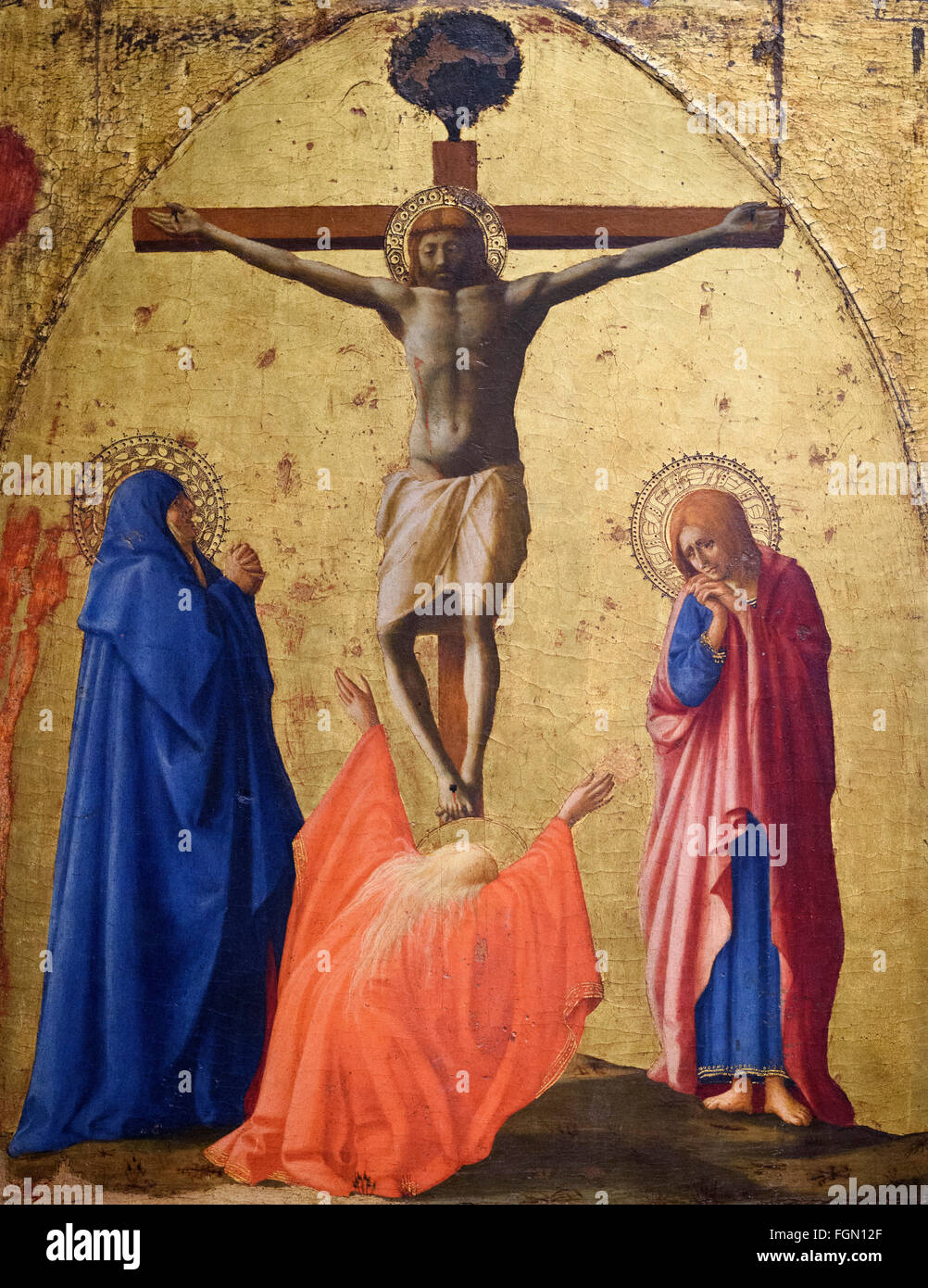 Masaccio. The Holy Trinity. Fresco, 1427. 21 x 10 ' (667 x 317 cm