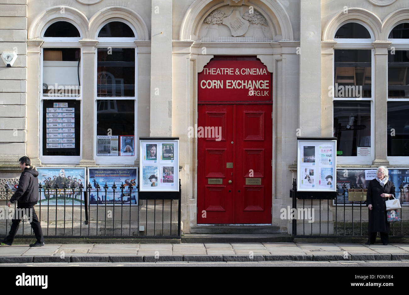 Wallingford Corn Exchange which is the local arts centre Stock Photo