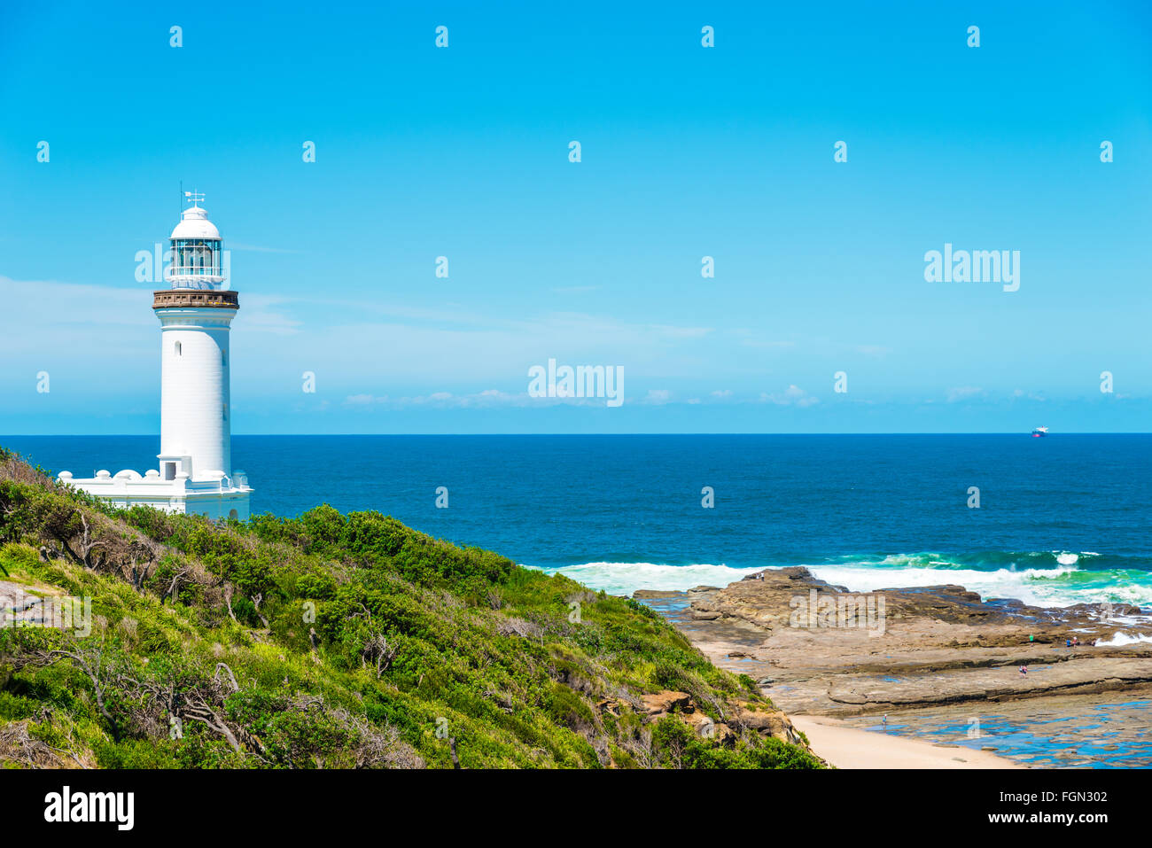 View over norah head lighthouse hires stock photography and images Alamy
