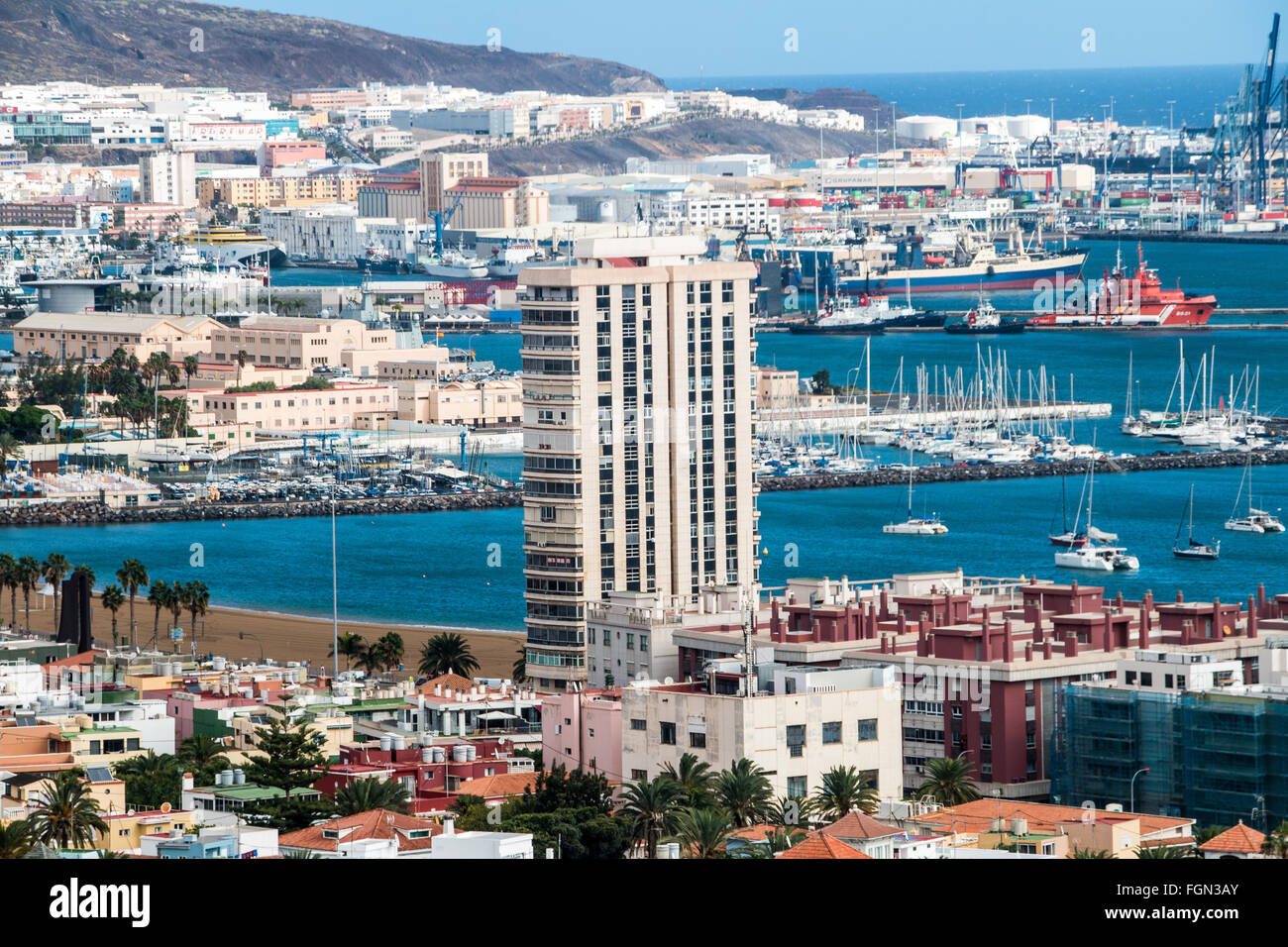 Waterfront , Las Palmas, Gran Canaria, Spain, Europe Stock Photo Alamy