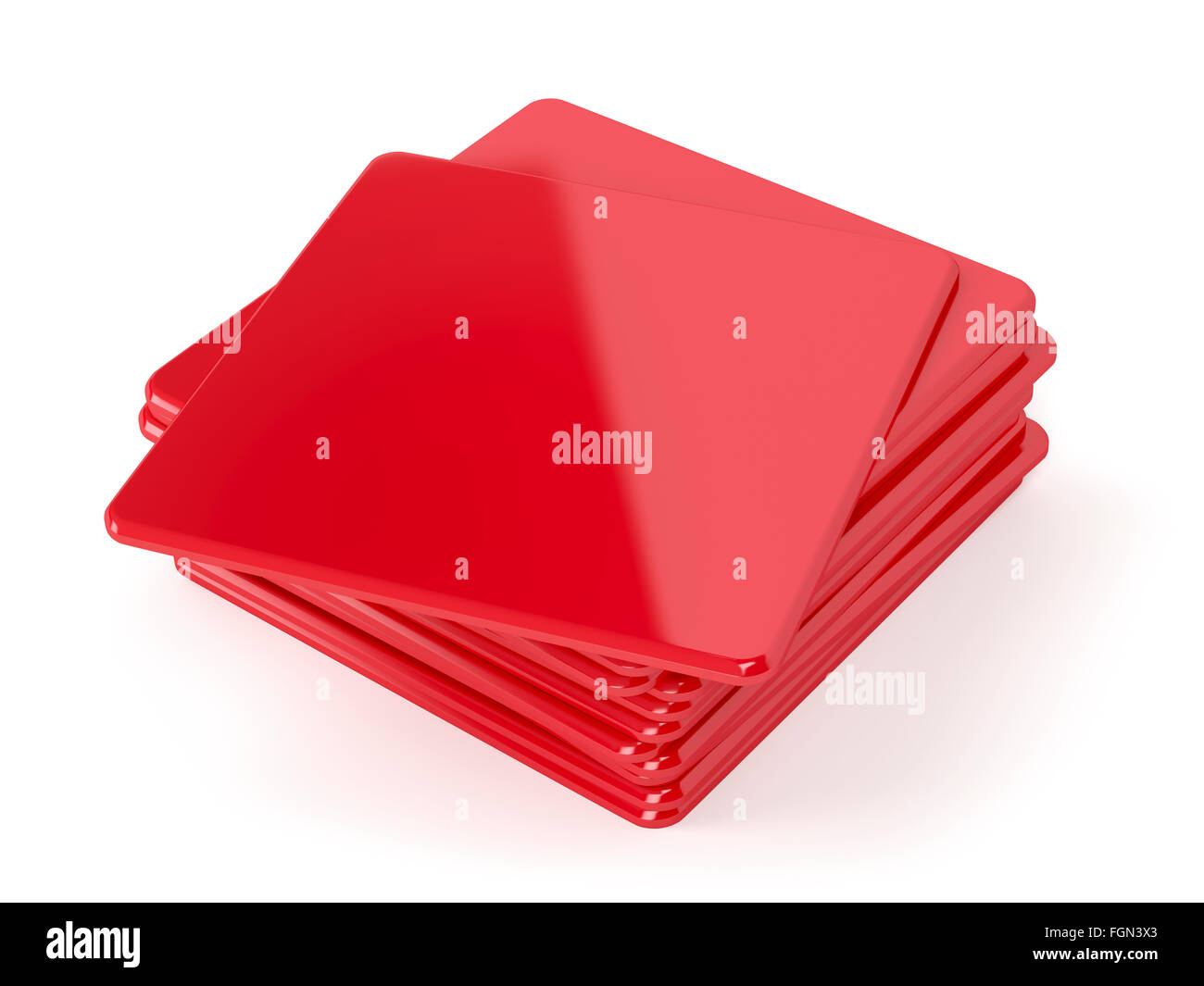 Beer mat blank Cut Out Stock Images & Pictures - Alamy