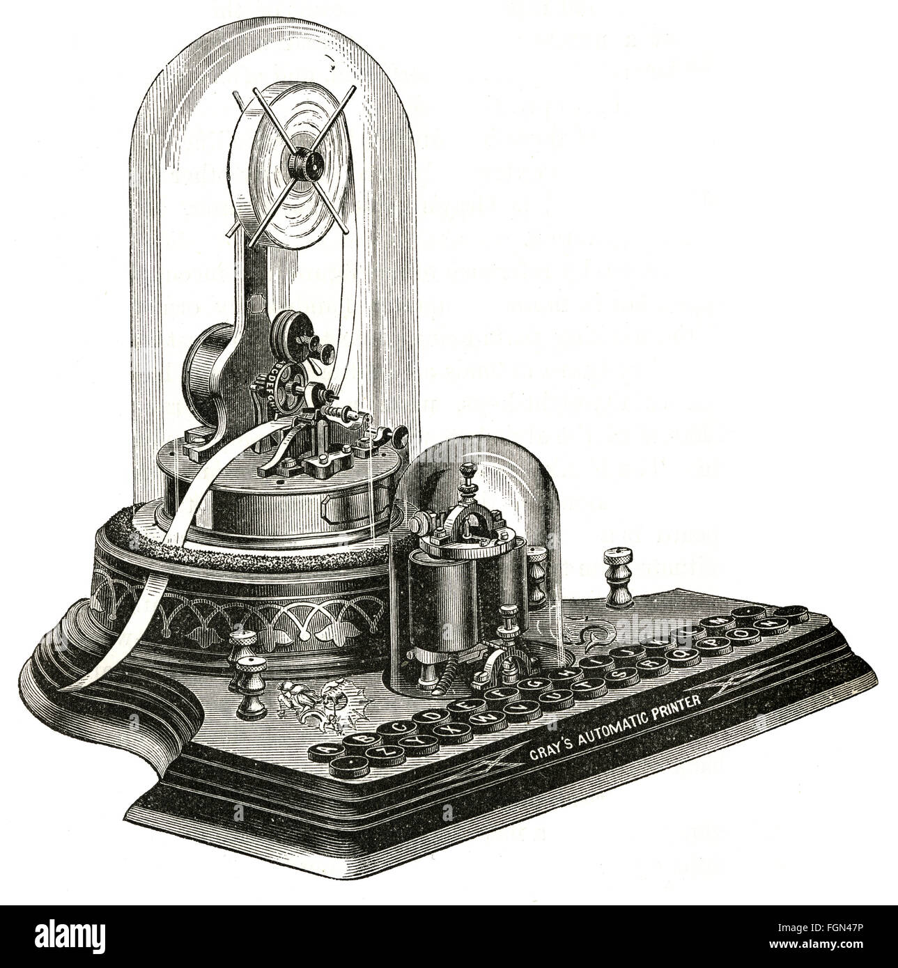 Telegraph machine hi-res stock photography and images - Alamy