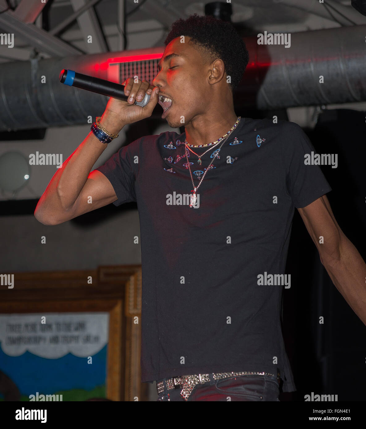 Ferndale, MI, USA. 19th Feb, 2016. ZELOOPERZ performs at The Loving ...