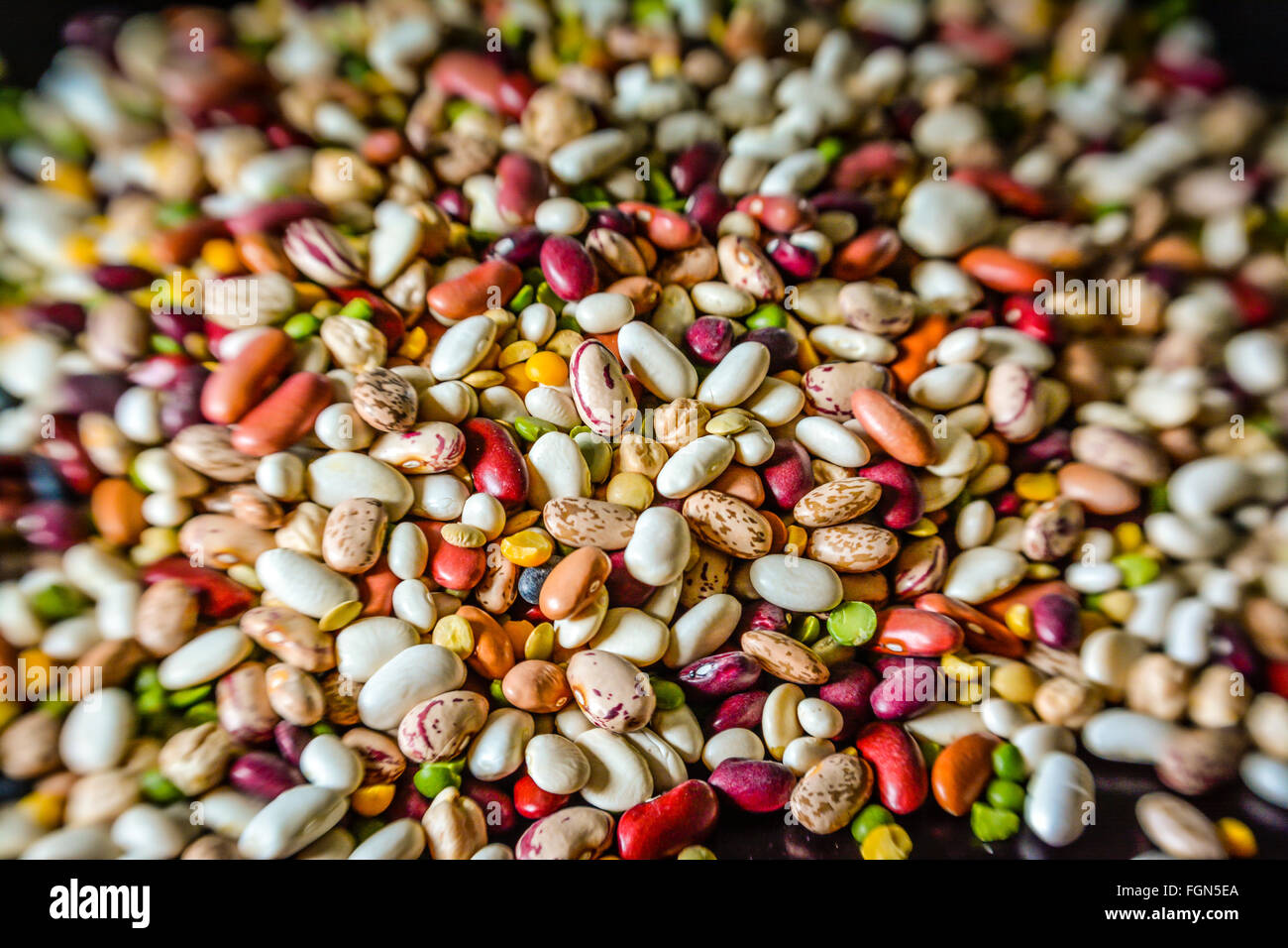 Dried beans assorted hires stock photography and images Alamy