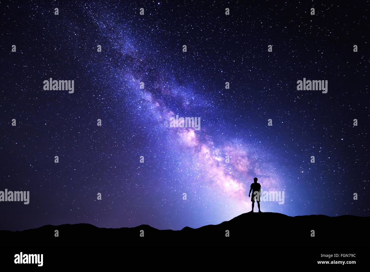 Star stars starry night sky hi-res stock photography and images - Alamy