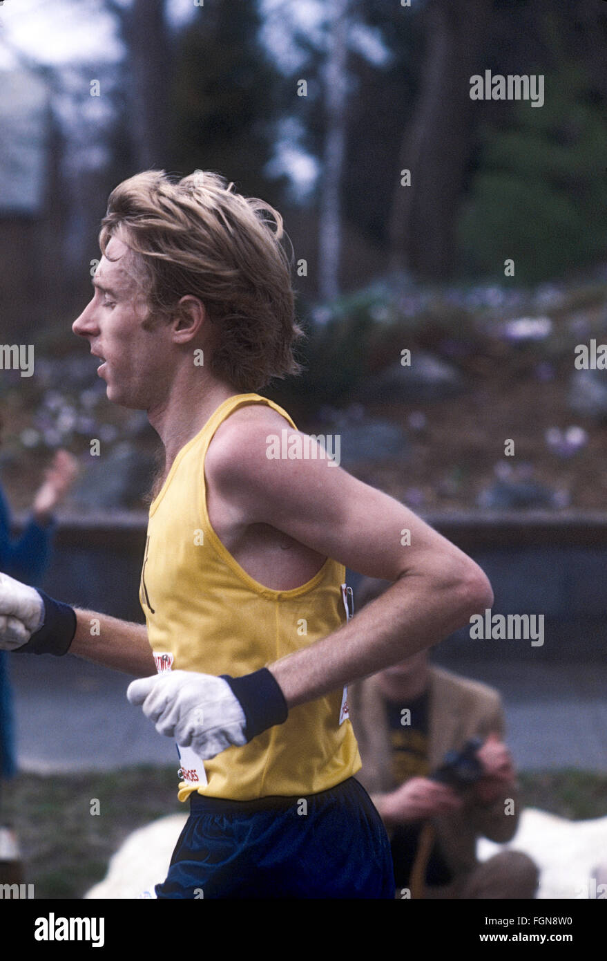 Bill Rodgers winner of the 1978 Boston Marathon Stock Photo Alamy