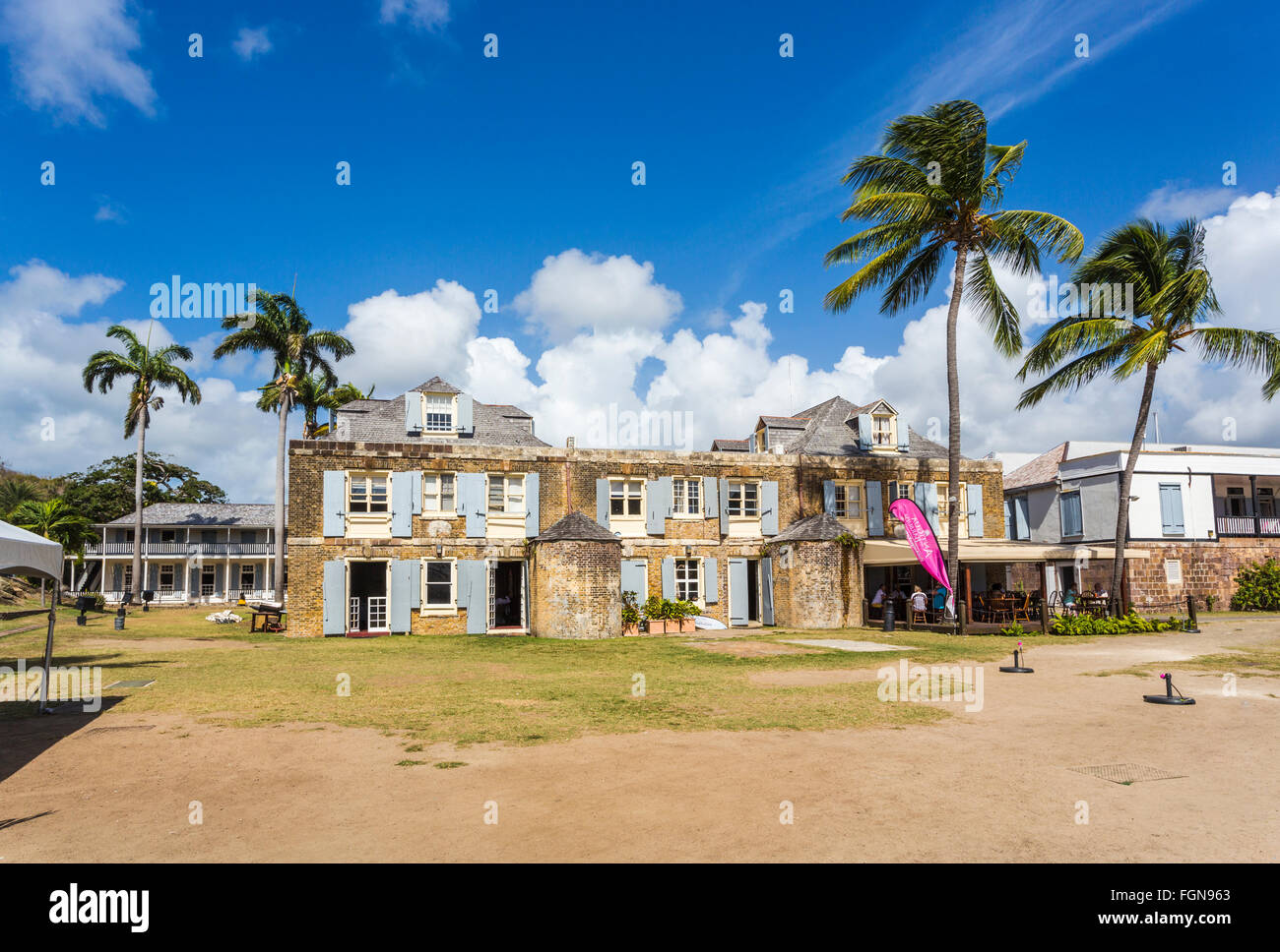 Copper and Lumber Store, Nelson's Dockyard, English Harbour, south