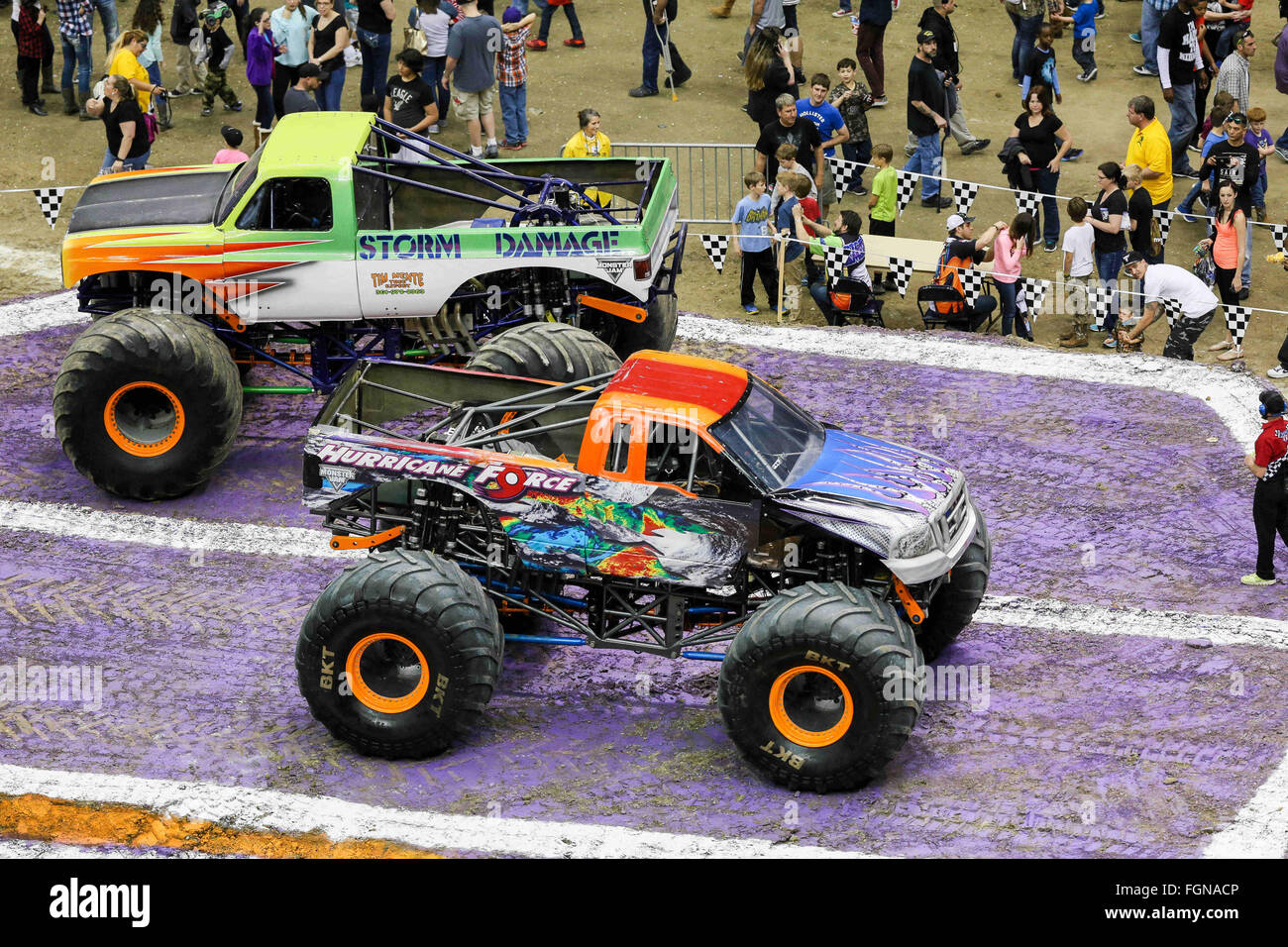 storm damage monster truck toy