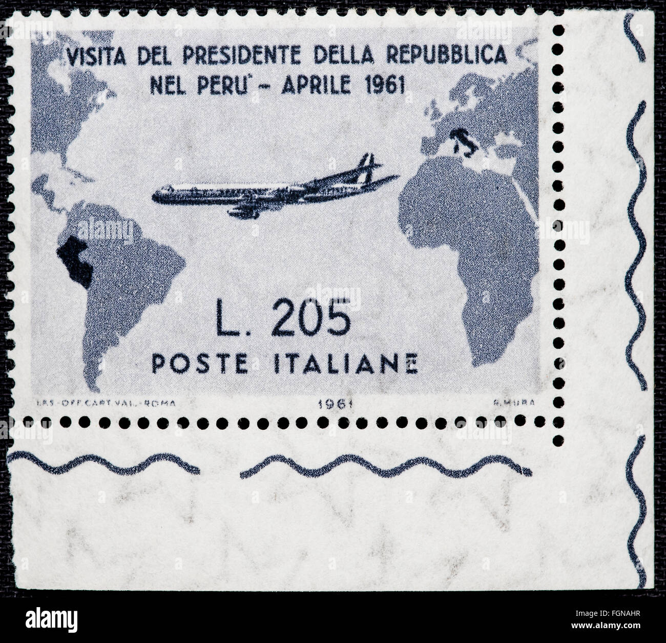 Stamp Peru High Resolution Stock Photography and Images - Alamy