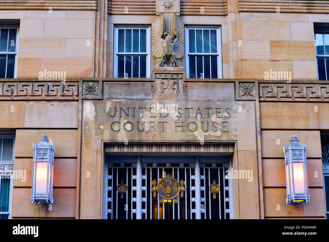 United States Post Office Downtown Buffalo New York Stock Photo Alamy