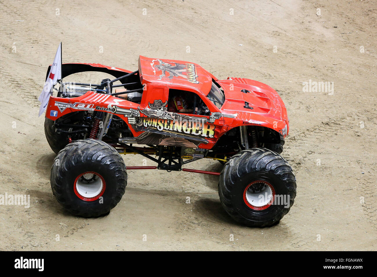 gunslinger monster truck toy