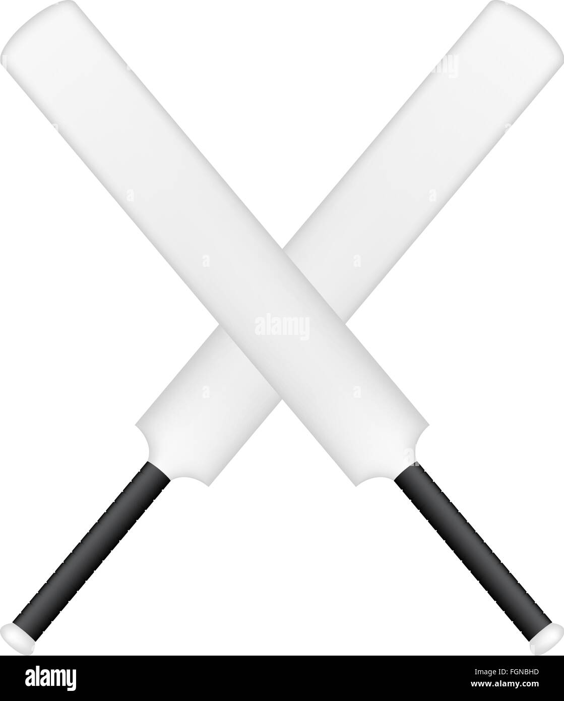 Cricket bats Black and White Stock Photos & Images Alamy