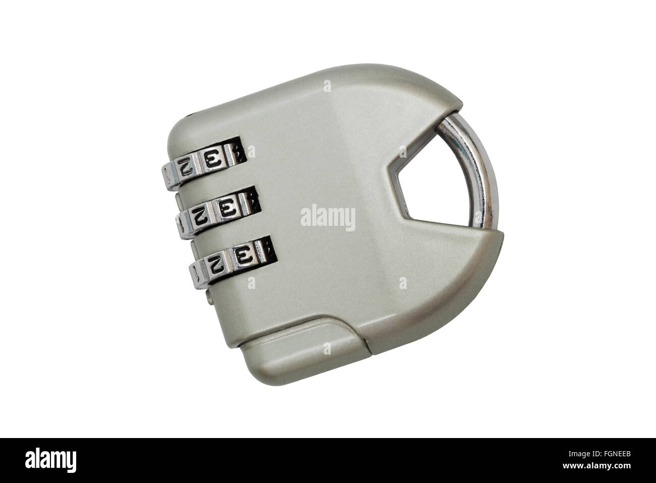 hinged lock code on a white background Stock Photo - Alamy