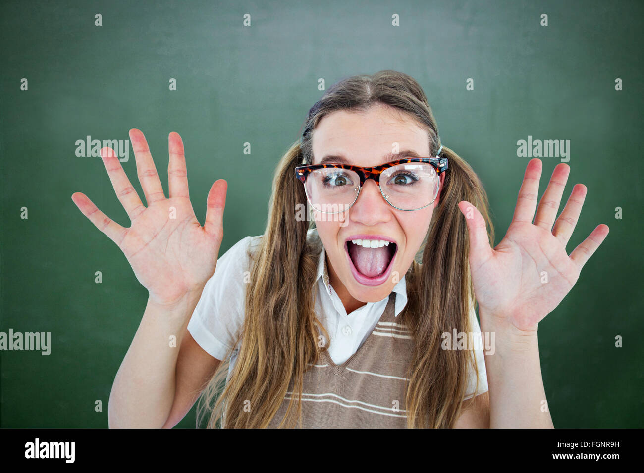 Silly grin hi-res stock photography and images - Alamy