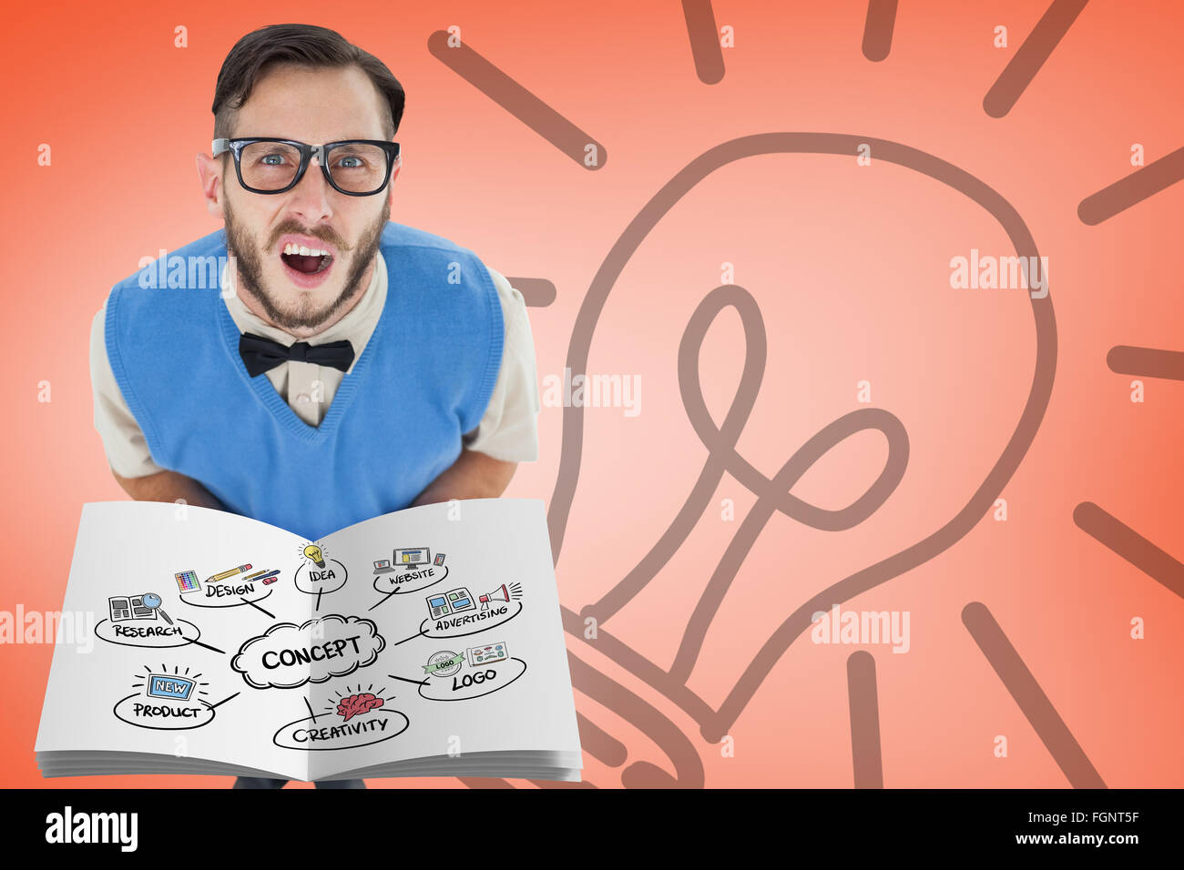 Composite image of concept flowchart Stock Photo - Alamy