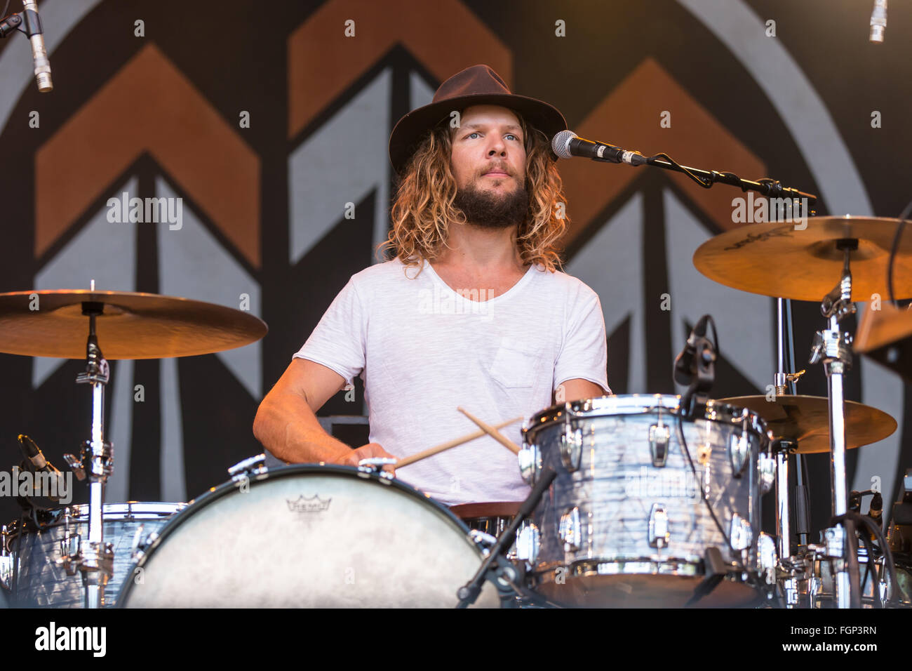 John Butler Trio Stock Photo Alamy