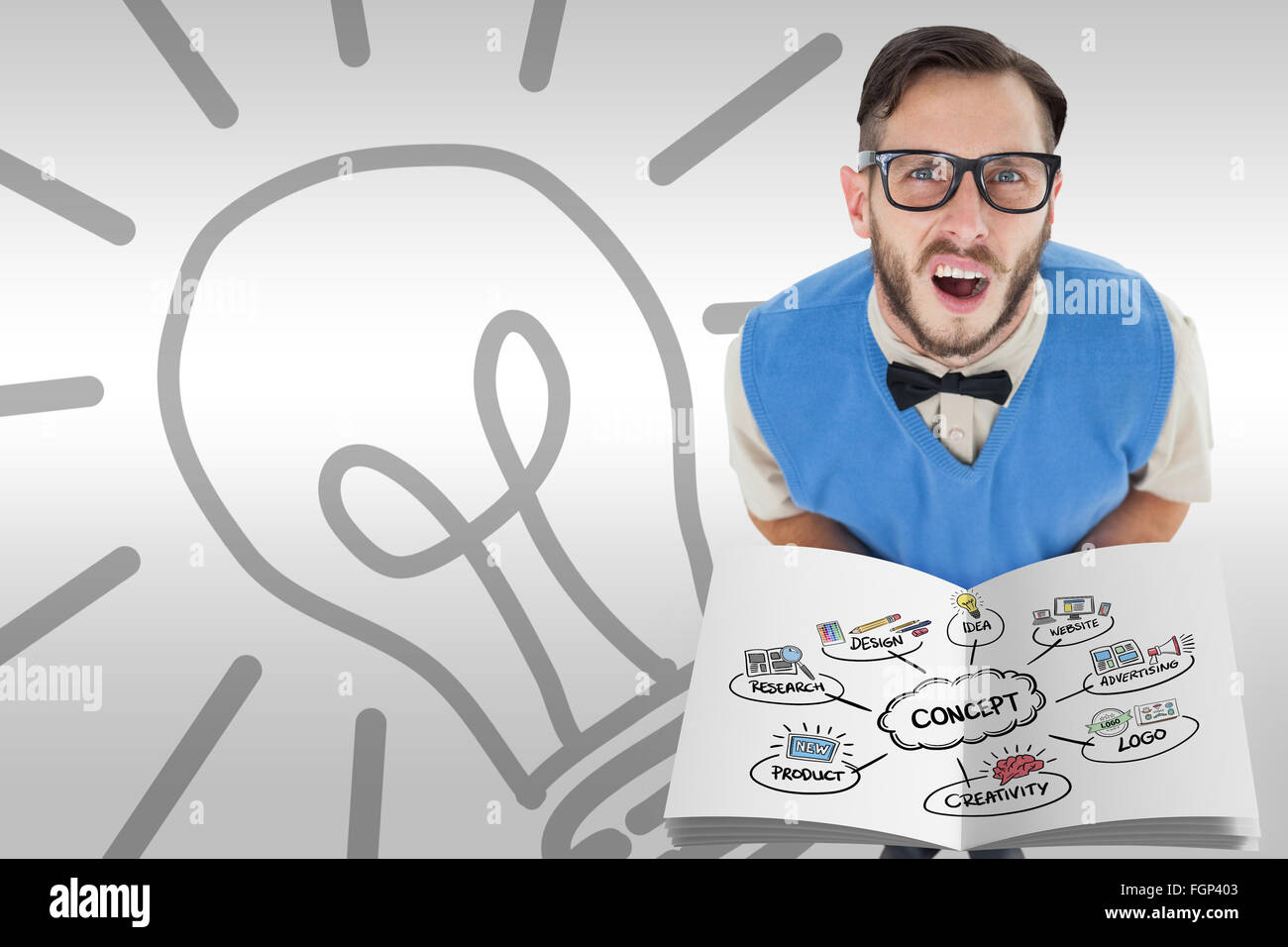 Composite image of concept flowchart Stock Photo - Alamy