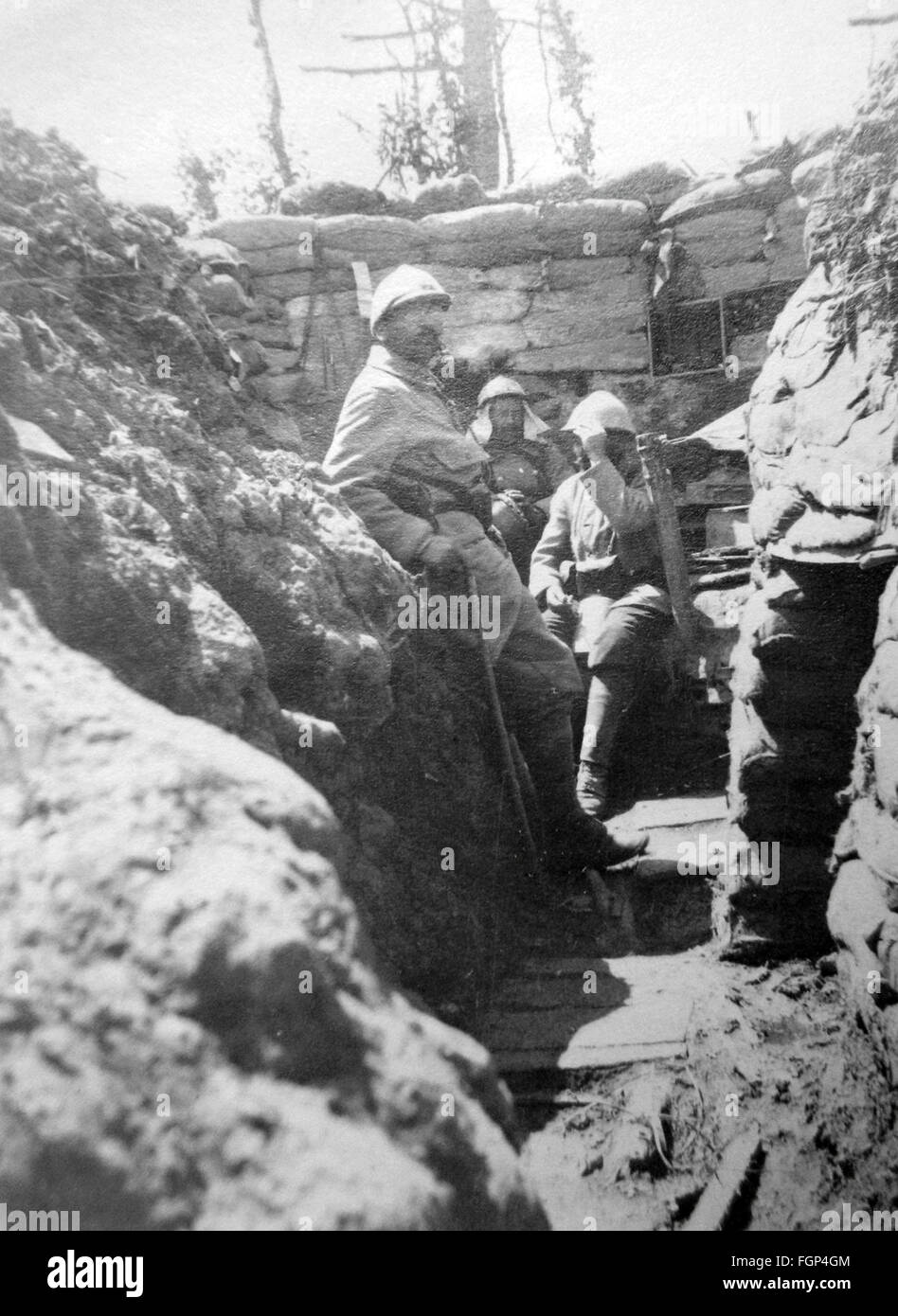 French soldiers in ww1 Black and White Stock Photos & Images - Alamy