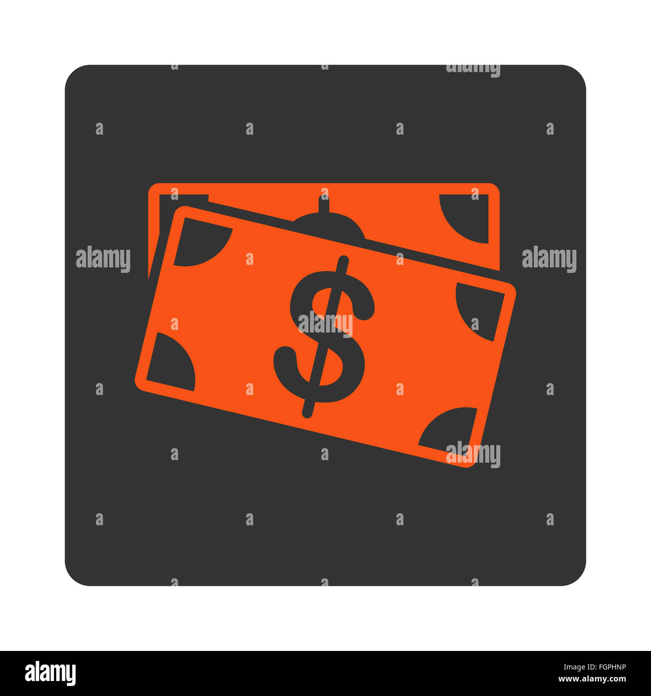Dollar Banknotes icon Stock Photo - Alamy