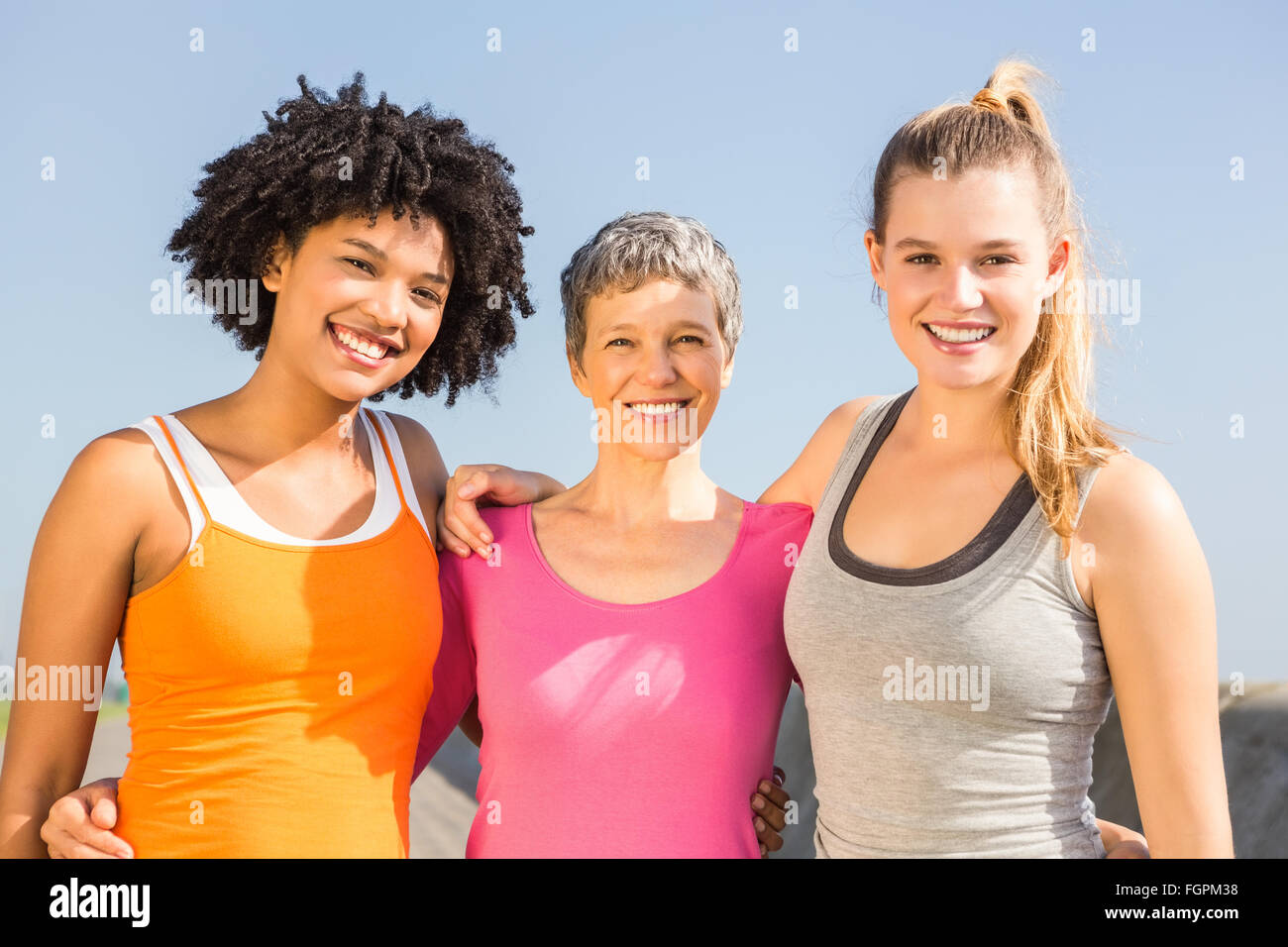 Group sporty mature women hi-res stock photography and images - Alamy