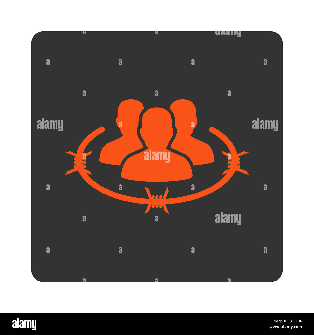Strict management icon hi-res stock photography and images - Alamy