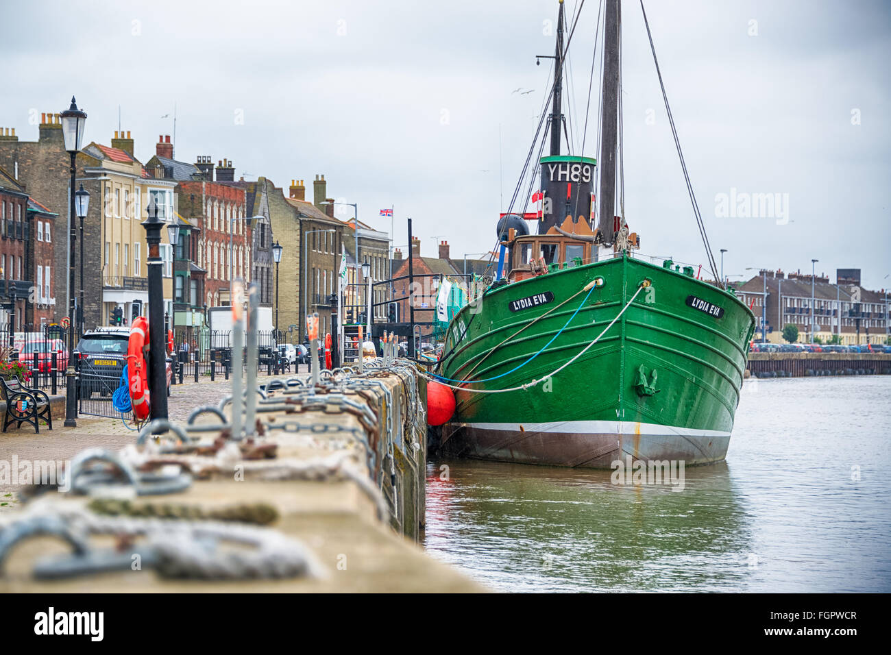 The Lydia Eva boat, Great Yarmouth, Norfolk Stock Photo Alamy