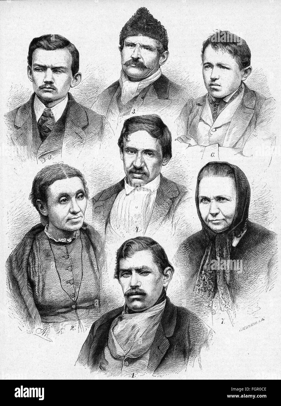 justice,crime,portraits from the Viennese rogues' gallery,after photograph,wood engraving,by A.Neumann,19th century,19th century,graphic,graphics,portrait,Austria,Vienna,burglar,burgler,burglars,burglers,counterfeiter,counterfeiters,thief,thieves,receiver,fence,receivers,fences,cardsharp,cardsharper,cardsharps,cardsharpers,shoplifter,lifter,booster,shoplifters,lifters,boosters,pickpocket,dip,cutpurse,mobsman,pickpockets,dips,cutpurses,mobsmen,character,characters,phrenology,scofflaw,scofflaws,offender,criminal,o,Additional-Rights-Clearences-Not Available Stock Photo