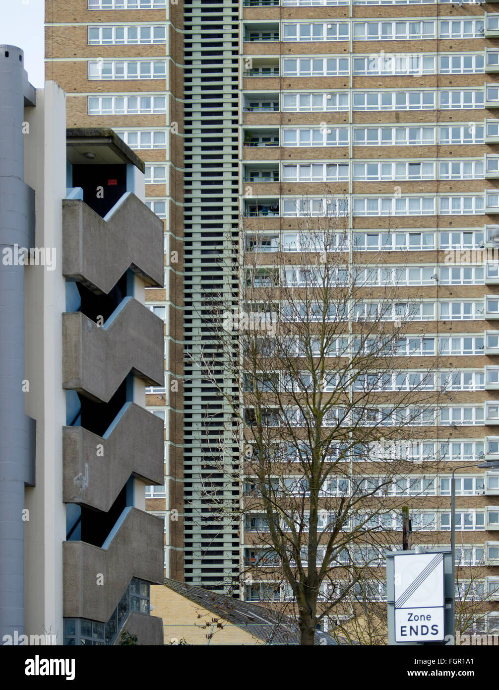 27 March 2015 London Totteridge House a high rise tower built in