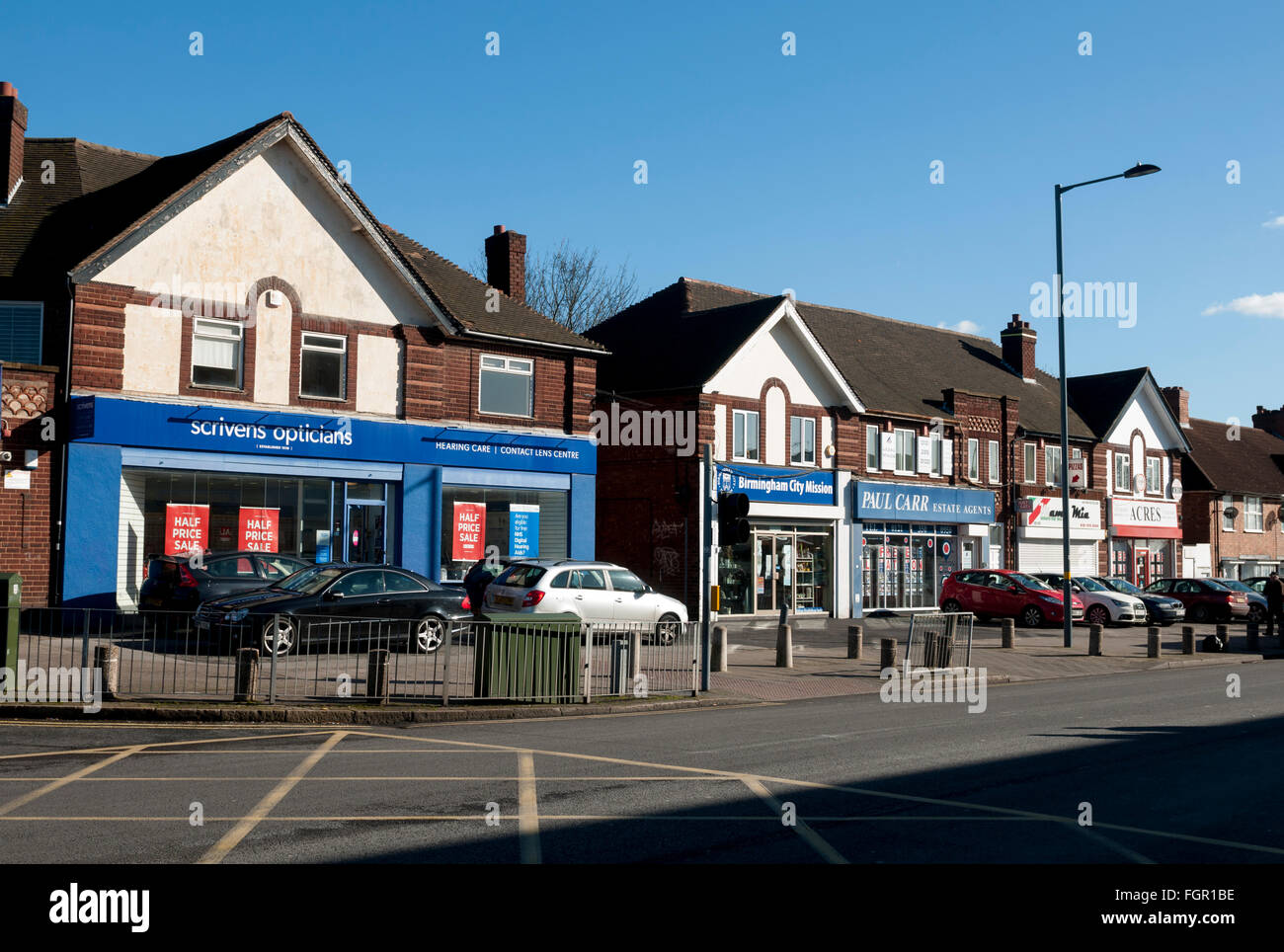 Shops at the Circle, Kingstanding, Birmingham, UK Stock Photo Alamy