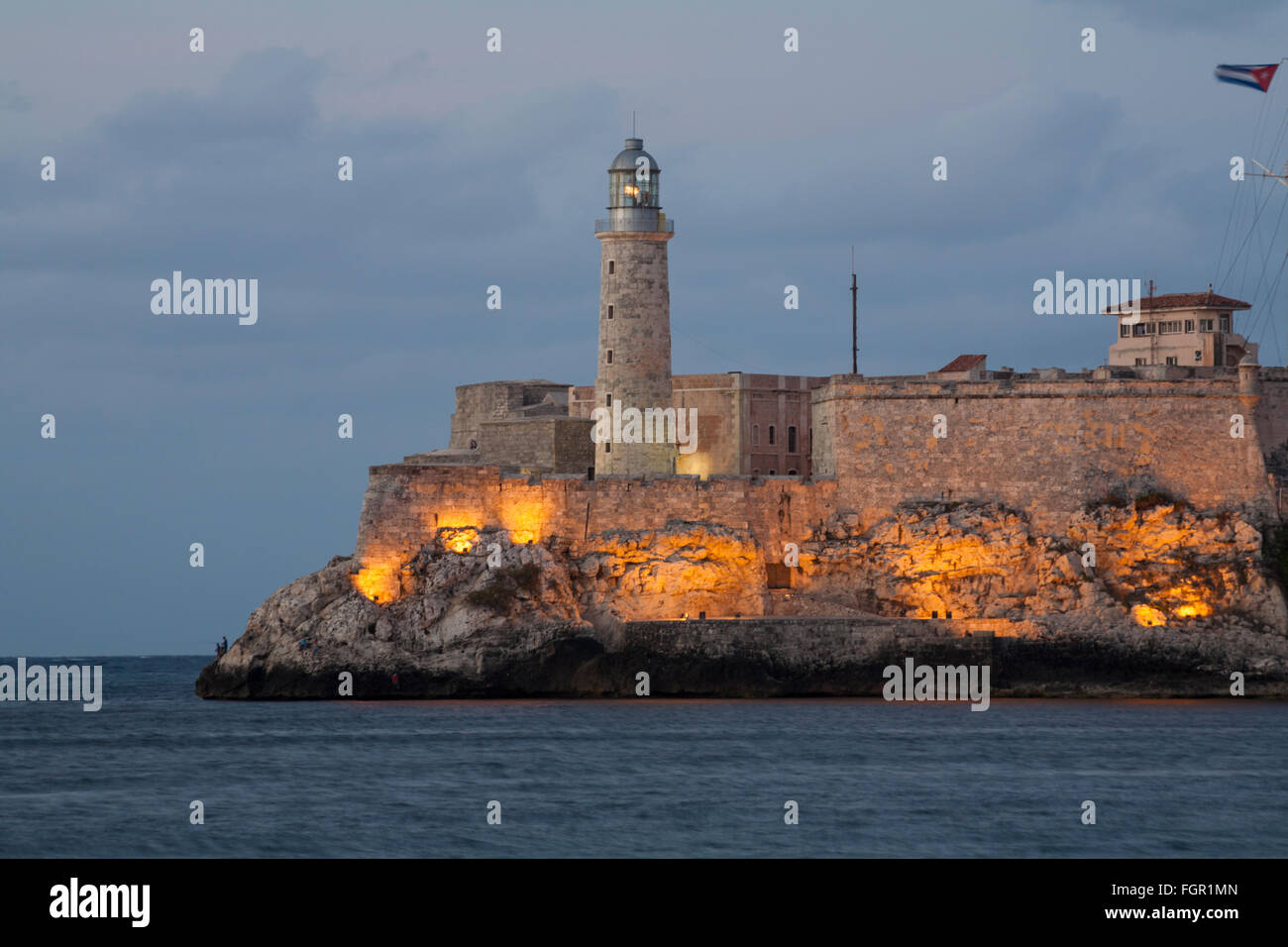 Cuba, Havana, the Morro-Cabana Military-Historical Site, Castillo de los  Tres Reyes Magos del Morro (a UNESCO Heritage Site Stock Photo - Alamy