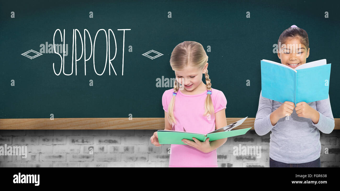 Support against teal Stock Photo - Alamy