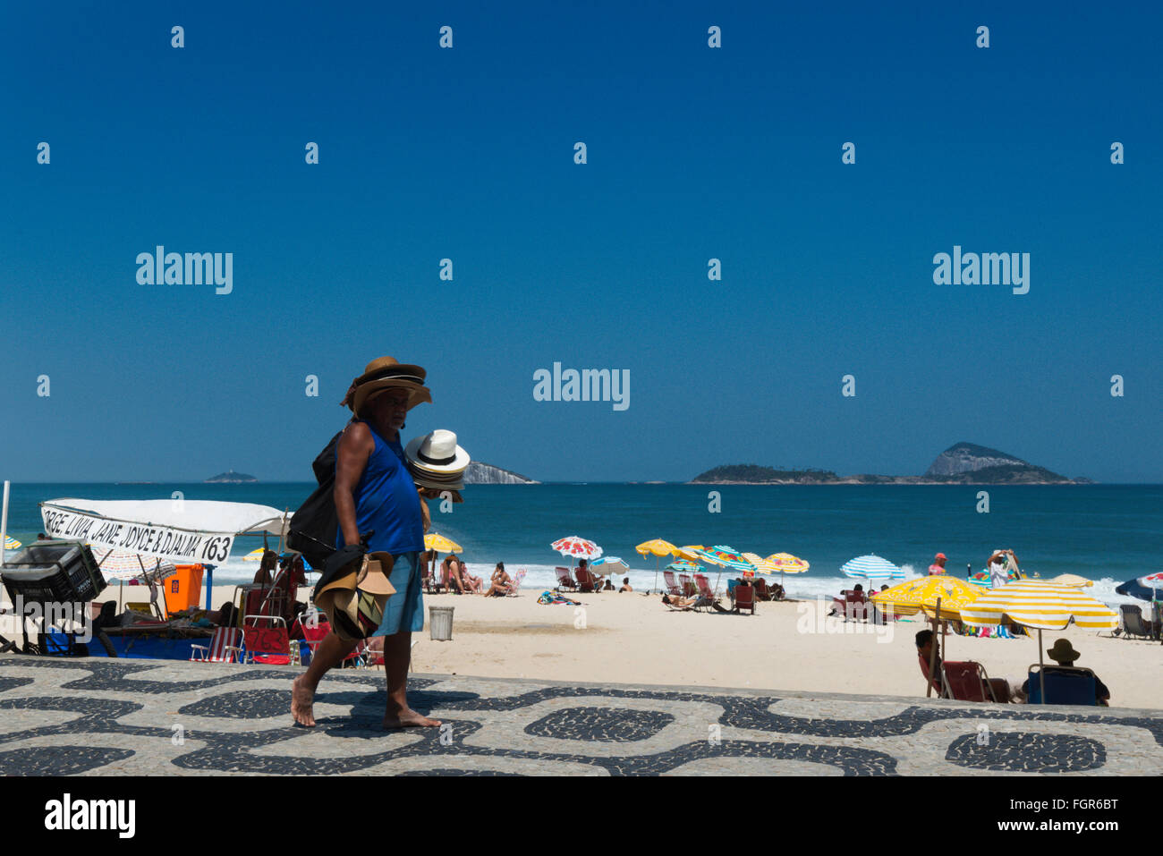 beach, Rio de Janeiro, Brazil Stock Photo