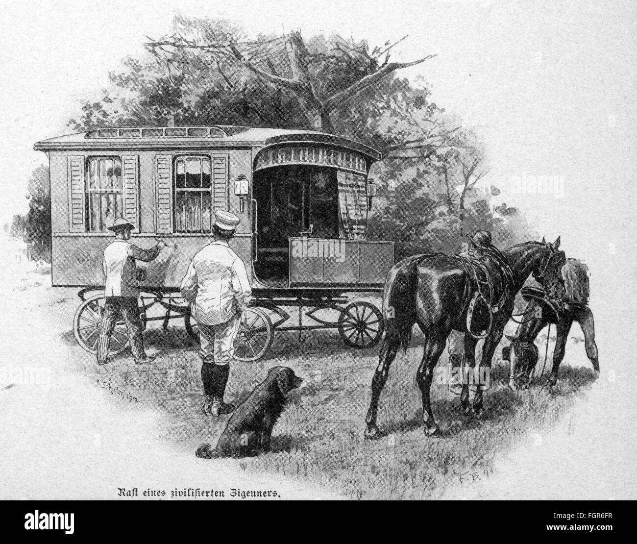 Year 1923  8x10 Photograph of a Delivery Horse & Wagon in Washington D.C 
