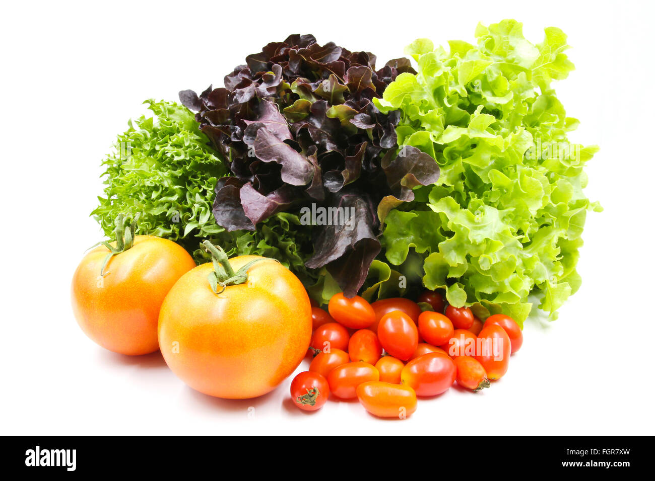 Fresh vegetables isolated on white background Stock Photo - Alamy