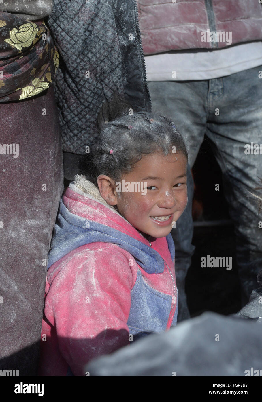 Shigatse, China's Tibet Autonomous Region. 22nd Feb, 2016. A Tibetan ...