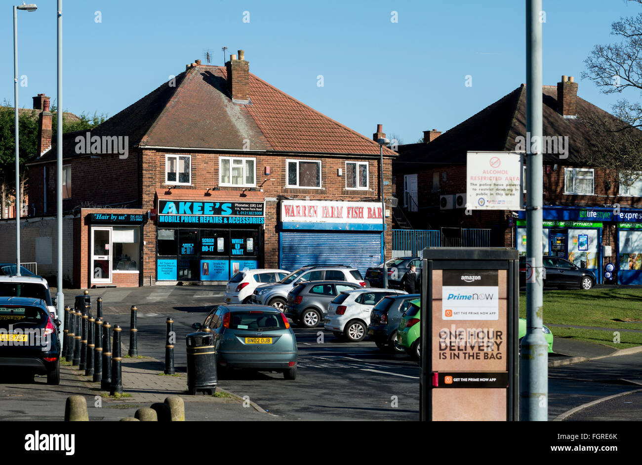 Shops at Conker Island, Kingstanding, Birmingham, UK Stock Photo Alamy